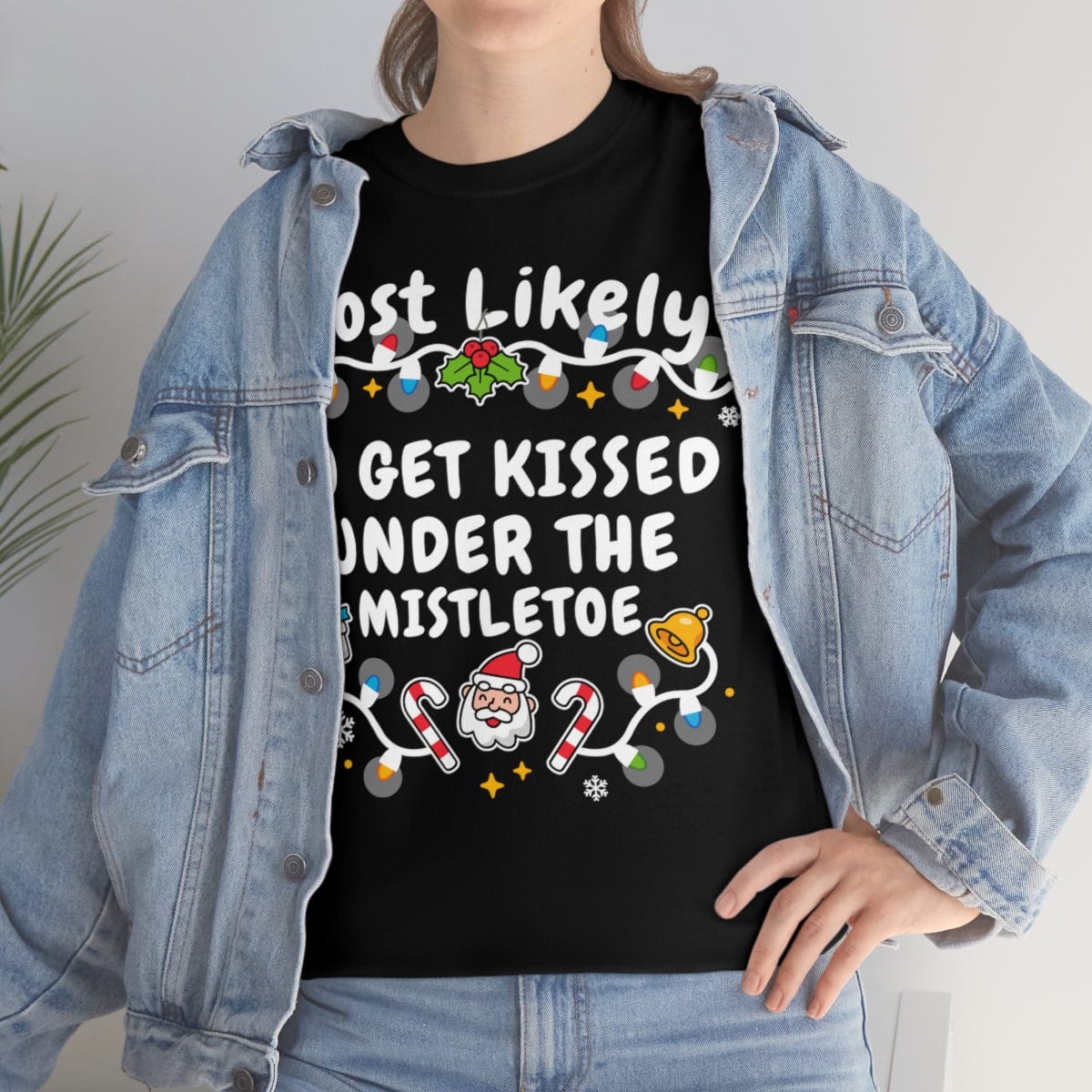 TO GET KISSED UNDER THE MISTLETOE