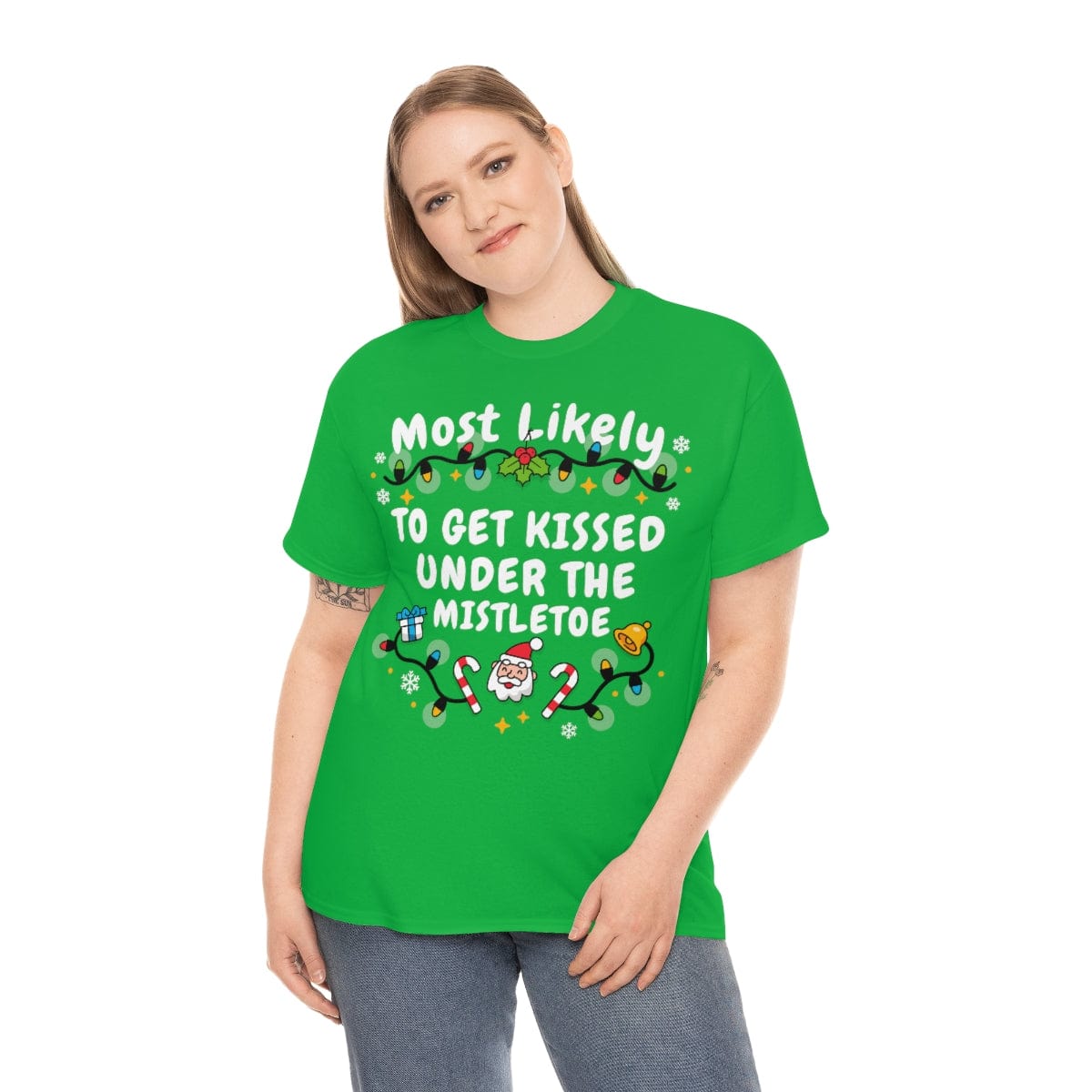 TO GET KISSED UNDER THE MISTLETOE