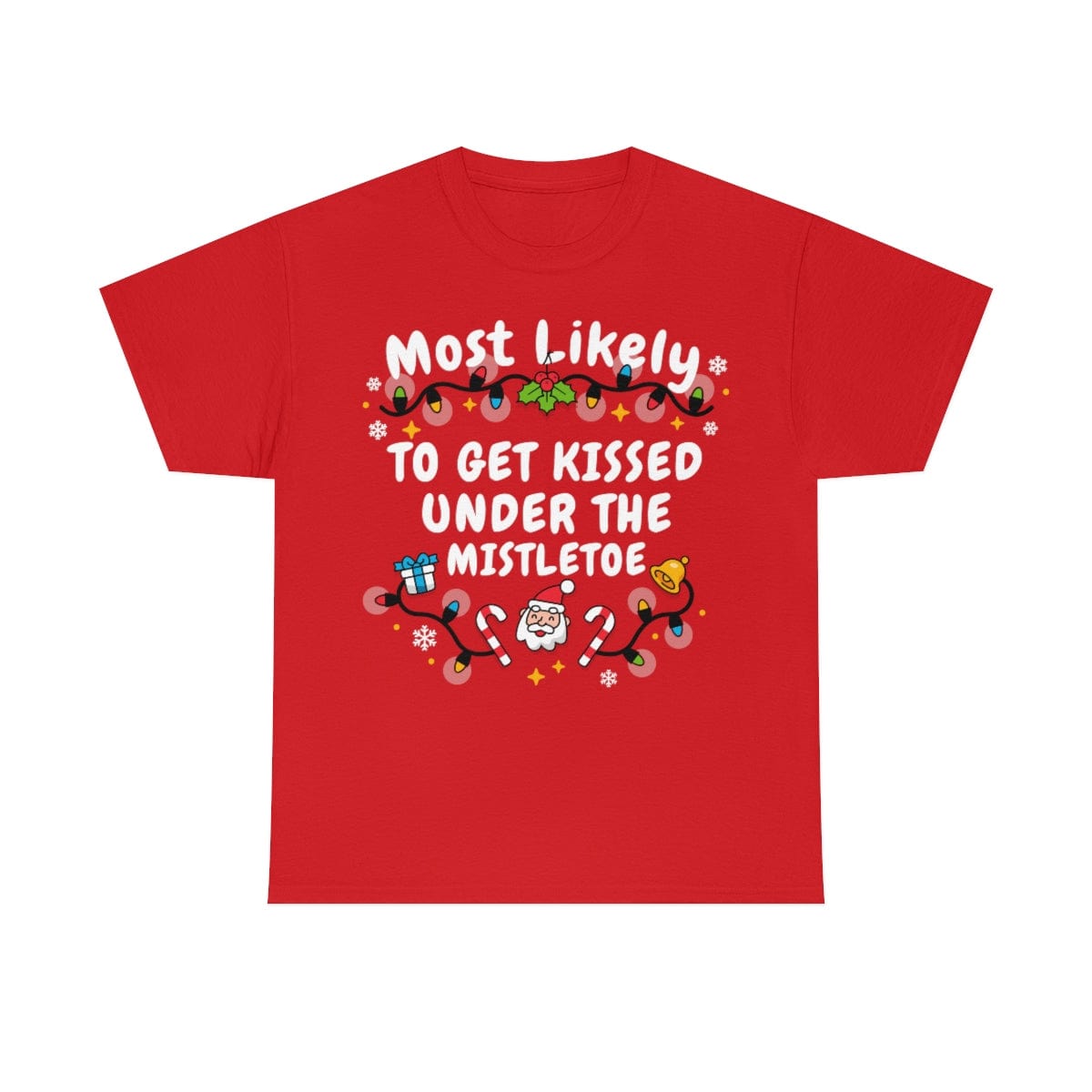 TO GET KISSED UNDER THE MISTLETOE