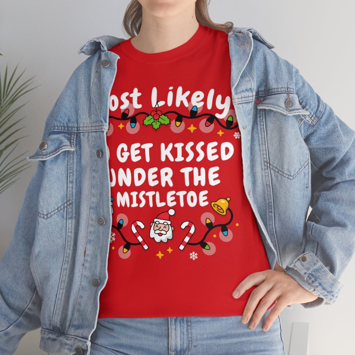 TO GET KISSED UNDER THE MISTLETOE
