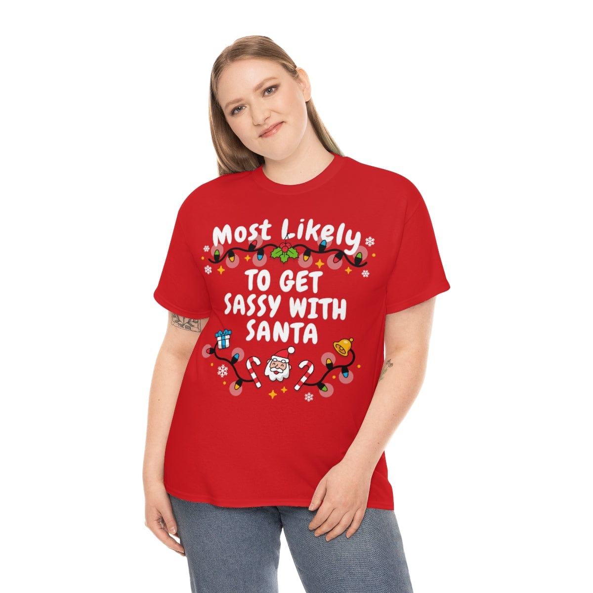 TO GET SASSY WITH SANTA
