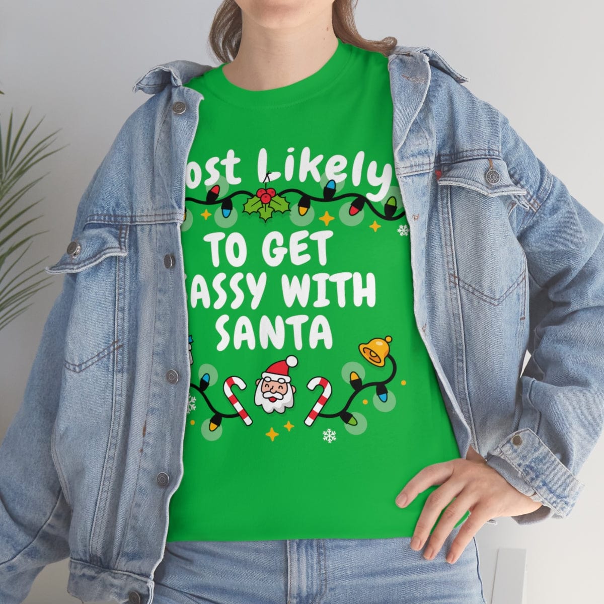 TO GET SASSY WITH SANTA