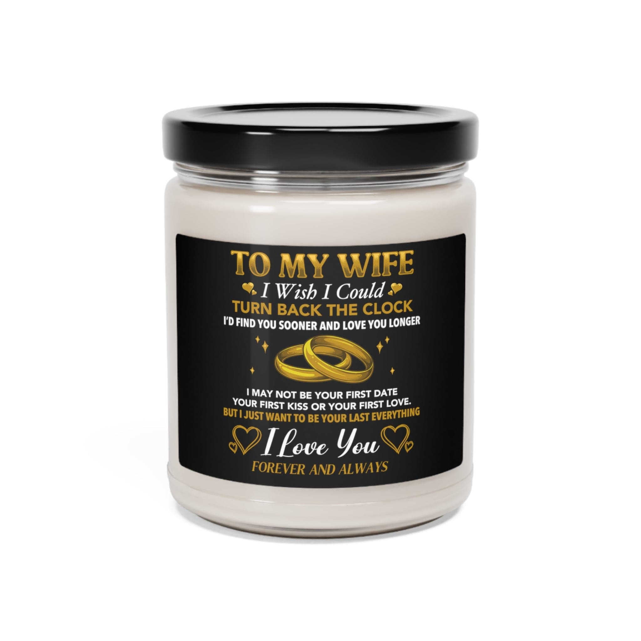 To My Wife Scented Soy Candle, 9oz