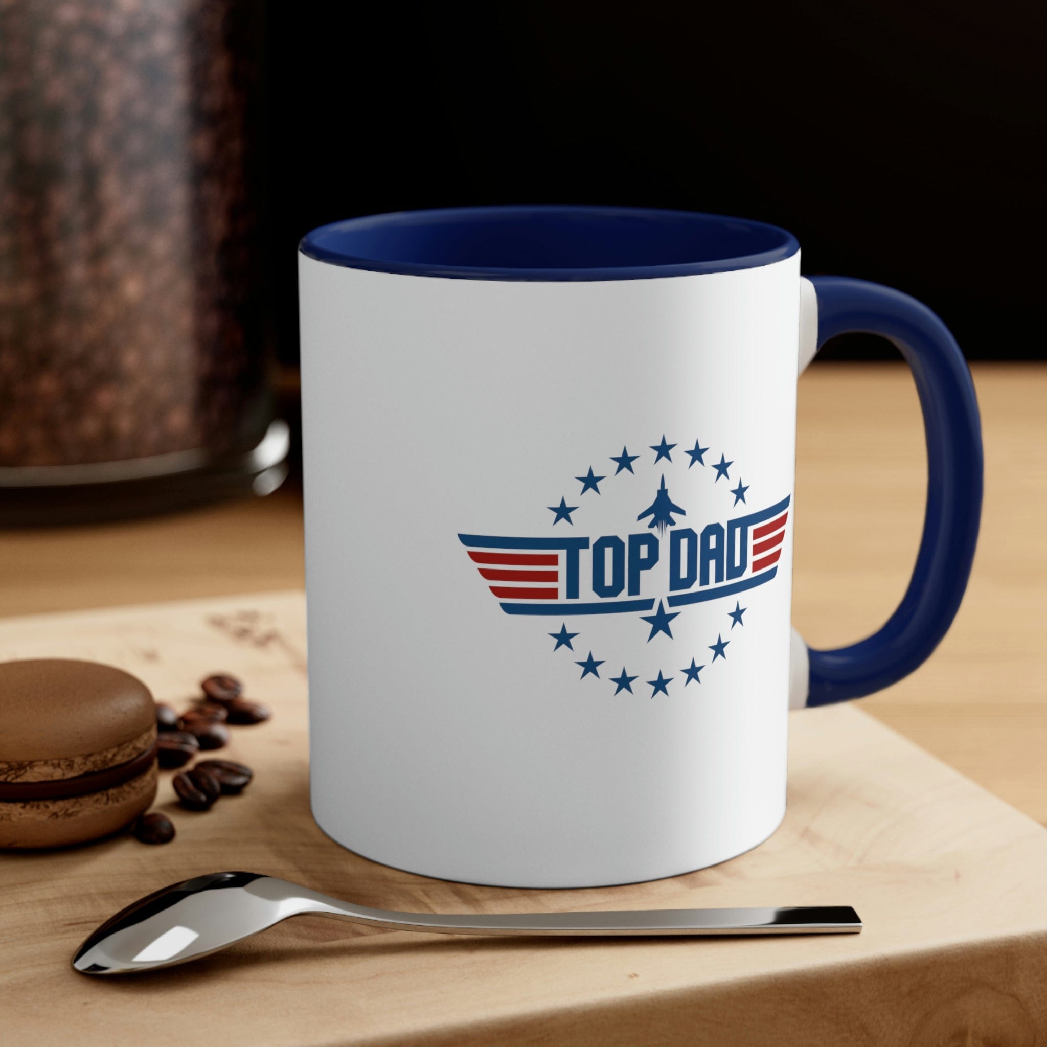 Top Dad Coffee Mug, 11oz Perfect For father's day!