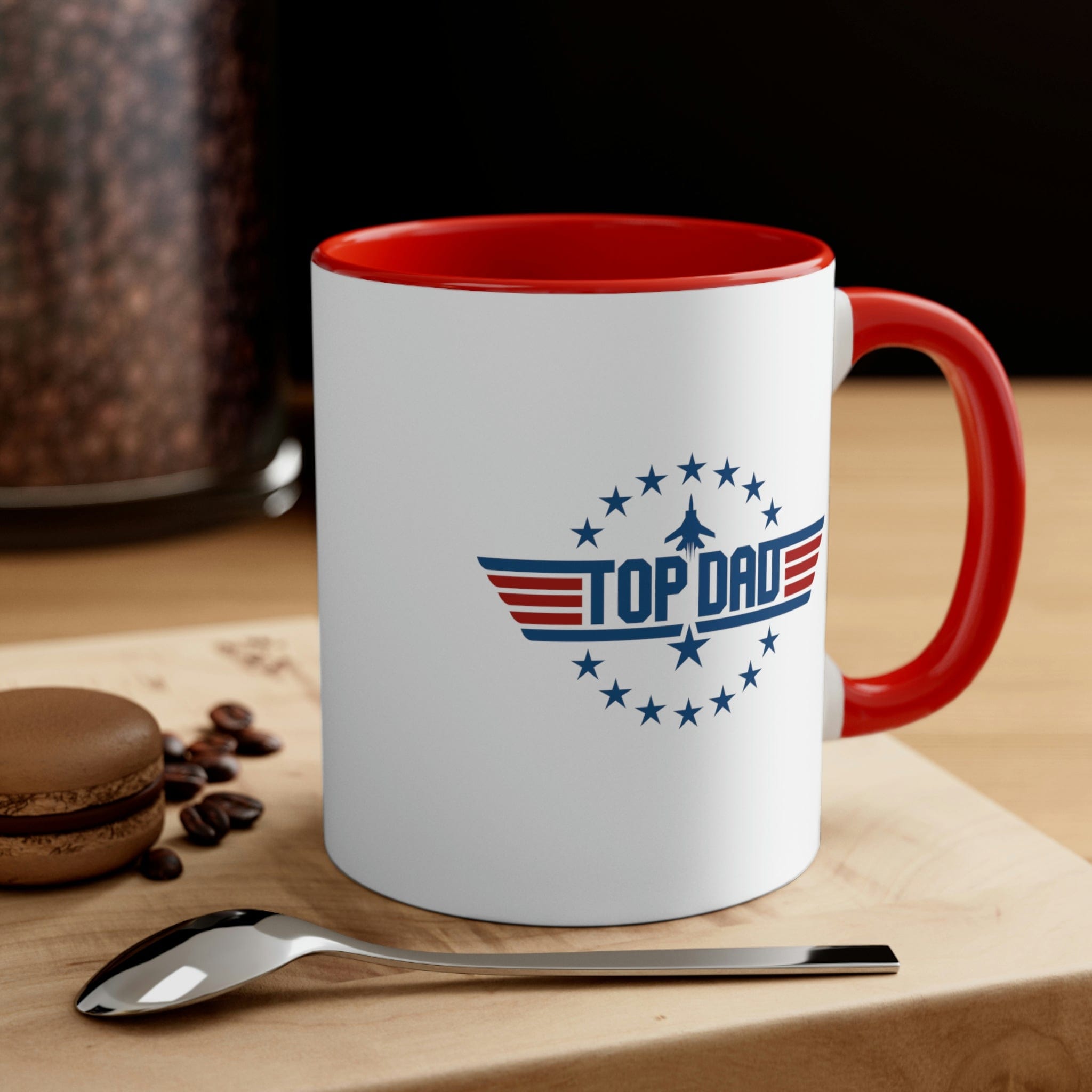Top Dad Coffee Mug, 11oz Perfect For father's day!