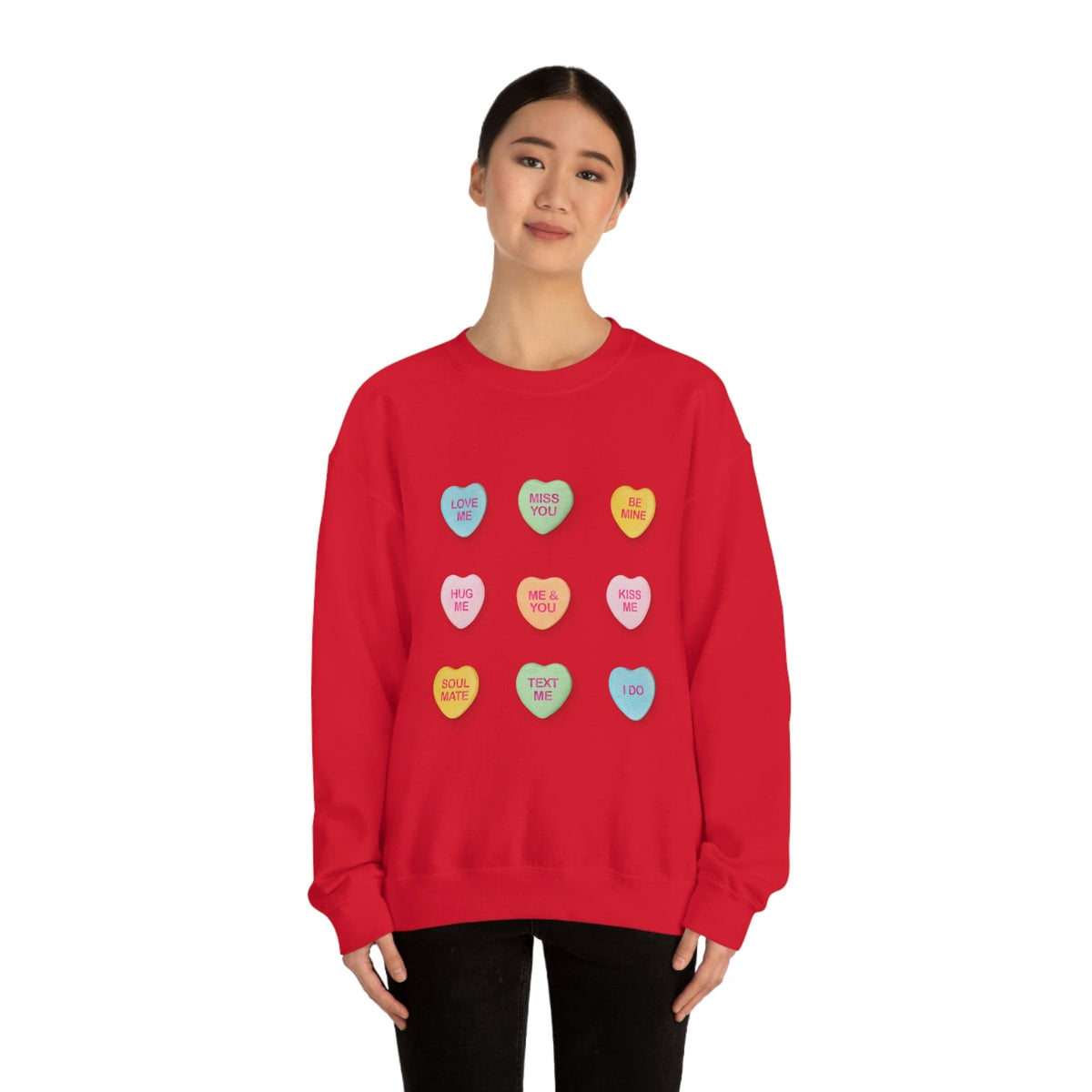 Valentine&#39;s Day Candy Sweatshirt