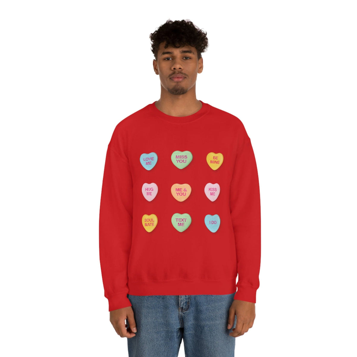 Valentine&#39;s Day Candy Sweatshirt