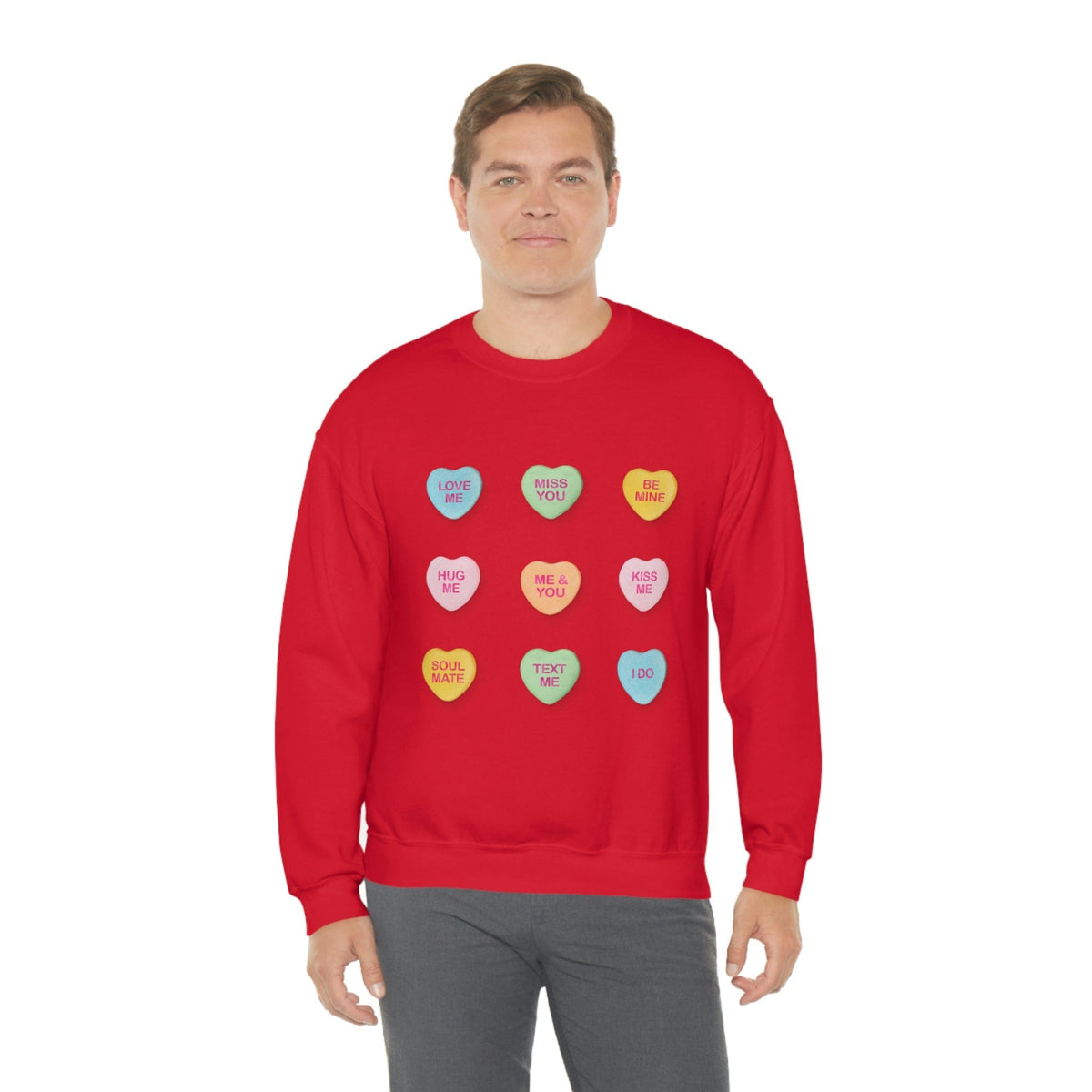 Valentine&#39;s Day Candy Sweatshirt