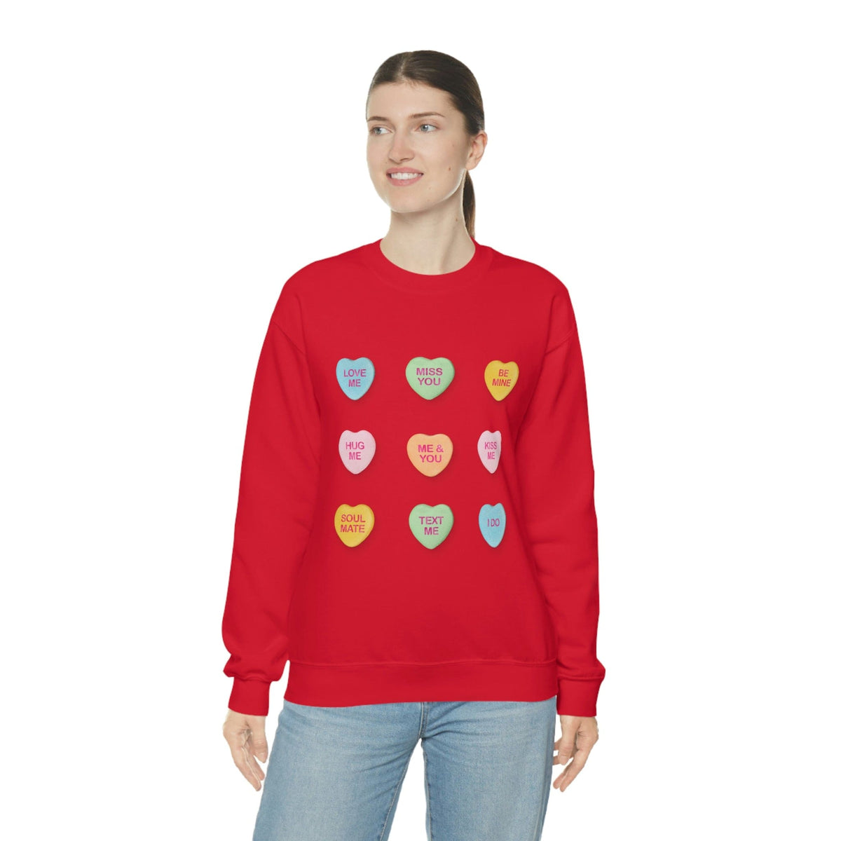 Valentine&#39;s Day Candy Sweatshirt