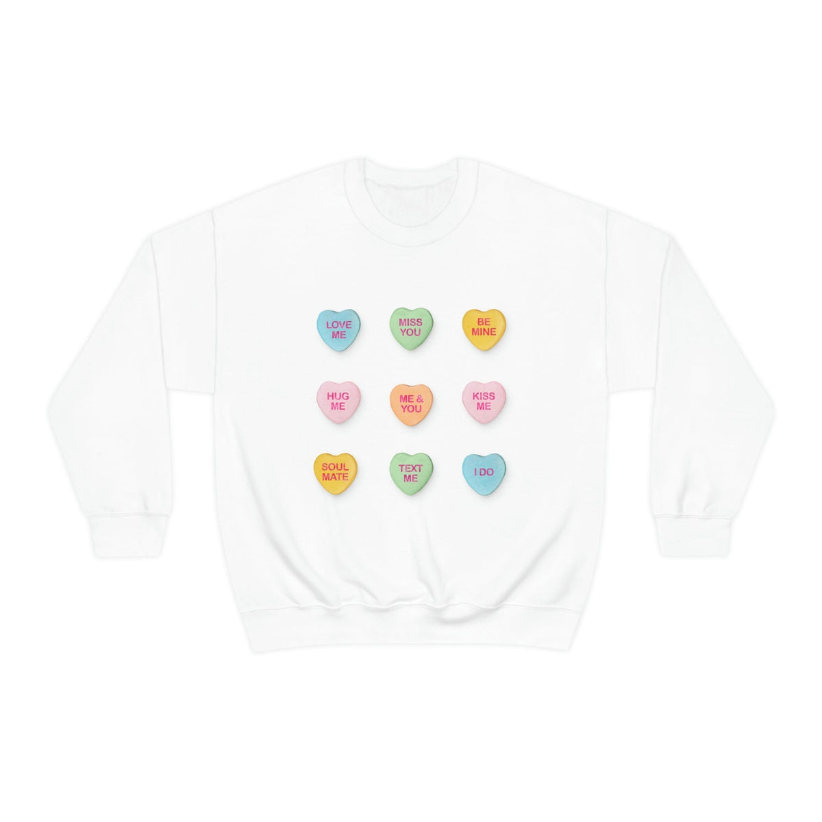 Valentine&#39;s Day Candy Sweatshirt