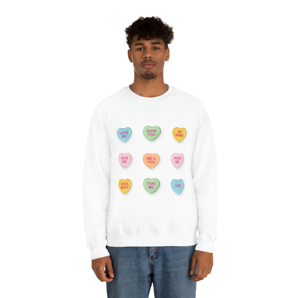 Valentine&#39;s Day Candy Sweatshirt