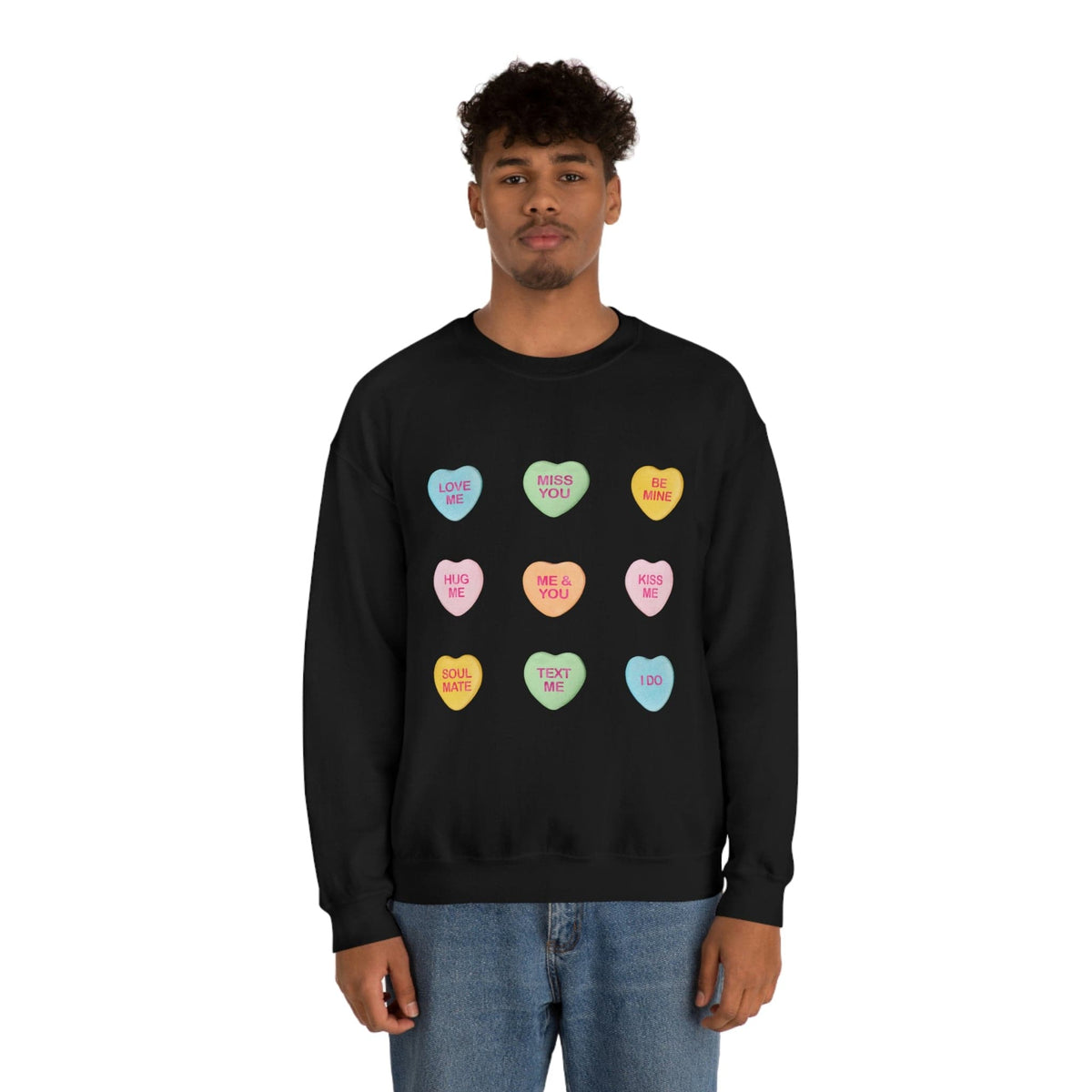 Valentine&#39;s Day Candy Sweatshirt