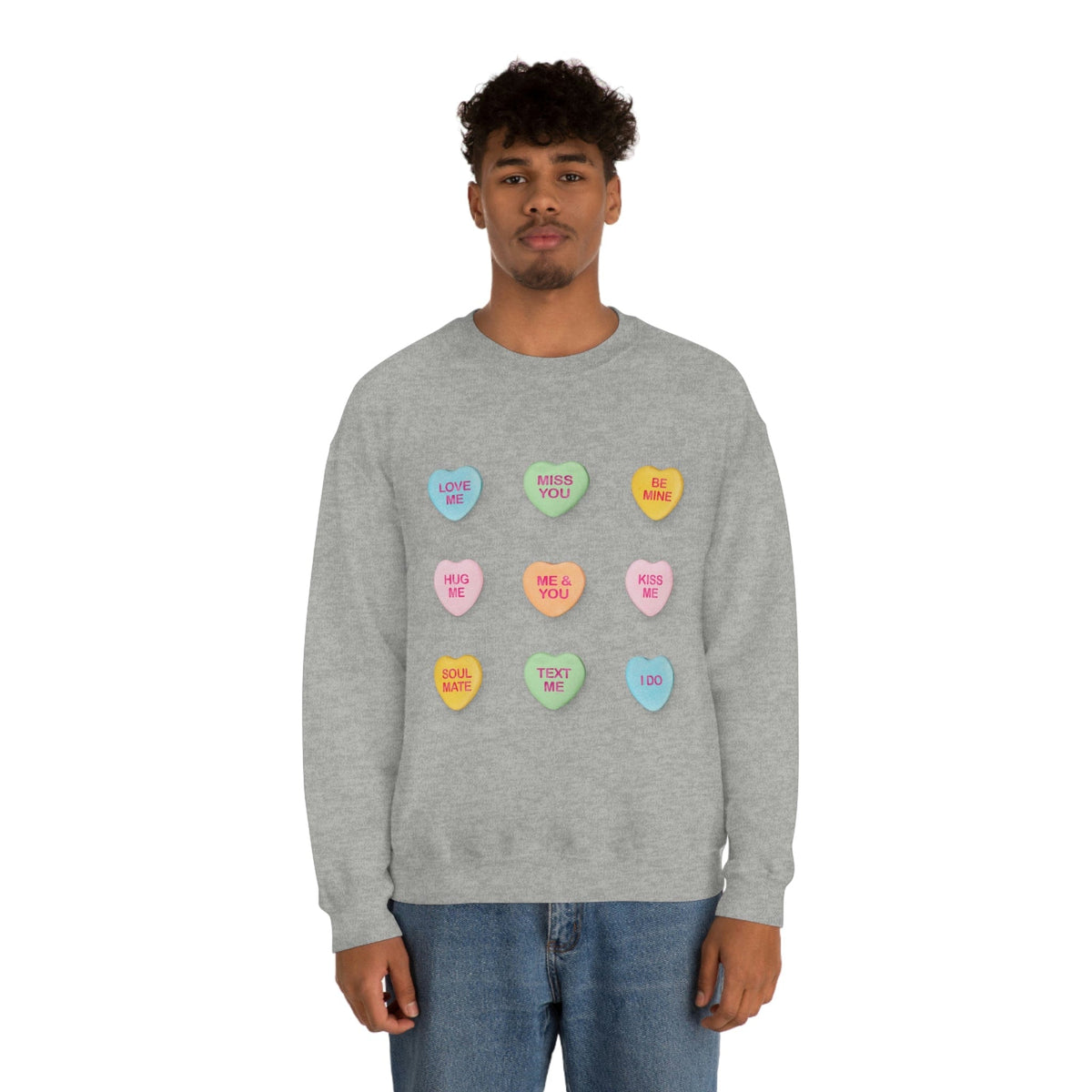 Valentine&#39;s Day Candy Sweatshirt
