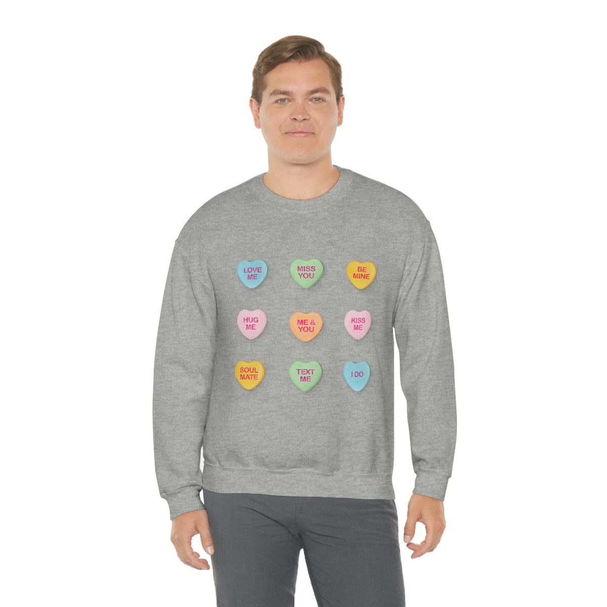 Valentine&#39;s Day Candy Sweatshirt