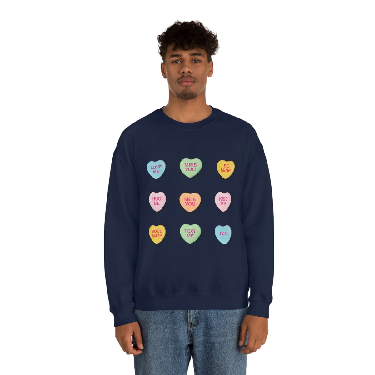 Valentine&#39;s Day Candy Sweatshirt