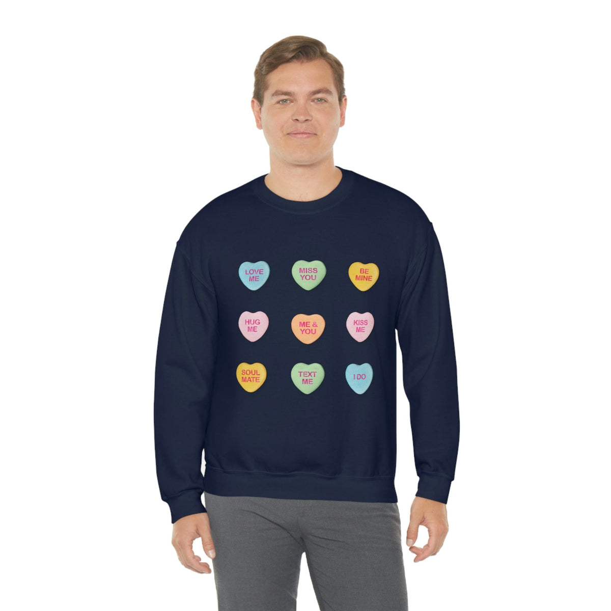 Valentine&#39;s Day Candy Sweatshirt