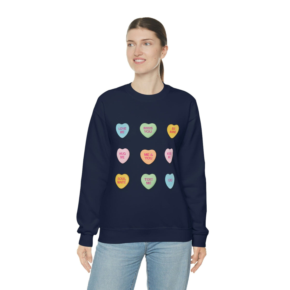 Valentine&#39;s Day Candy Sweatshirt