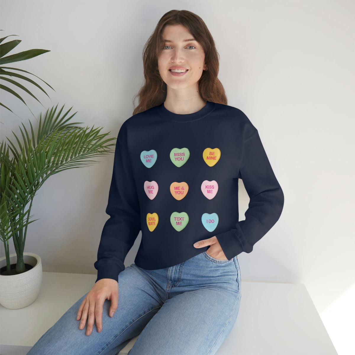 Valentine&#39;s Day Candy Sweatshirt