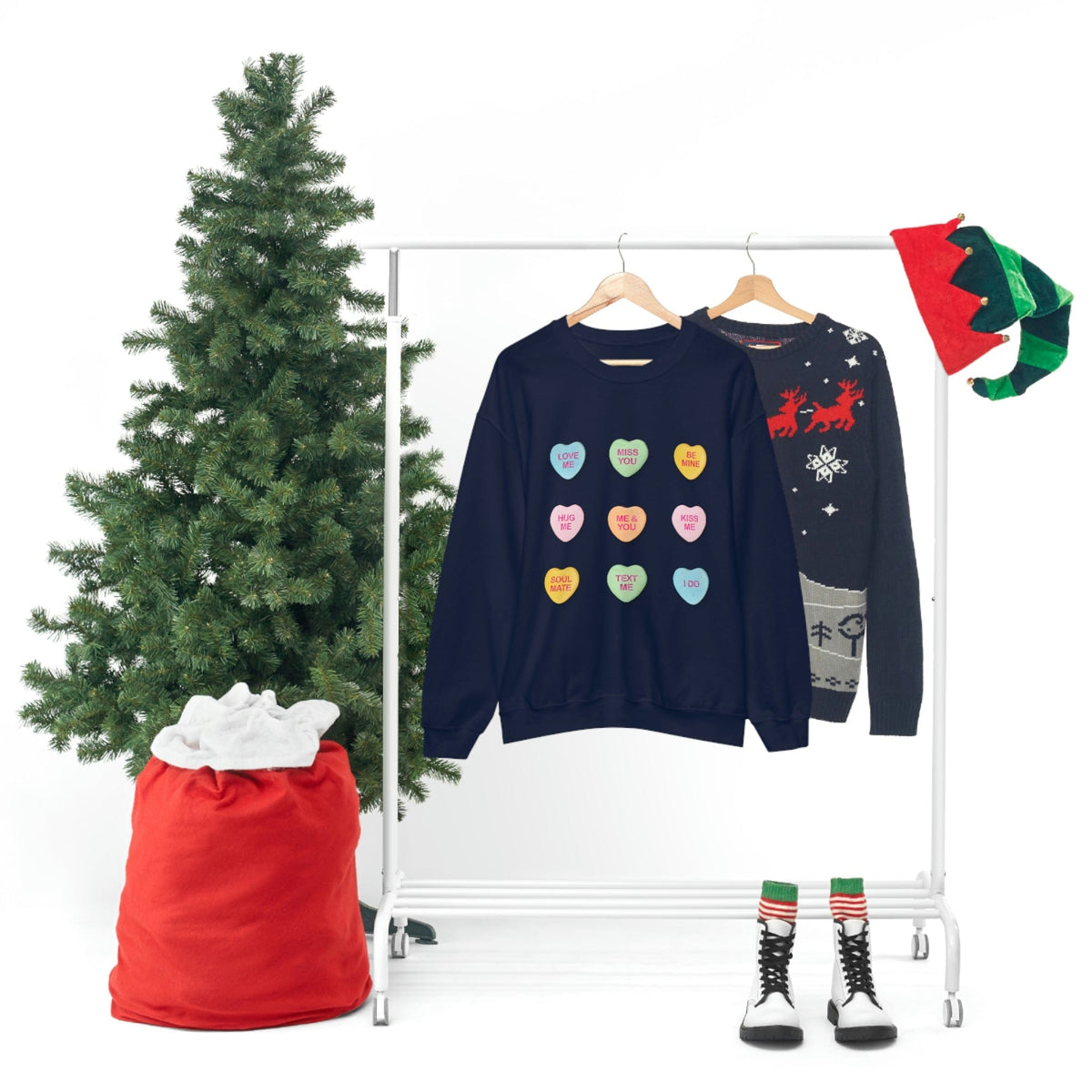 Valentine&#39;s Day Candy Sweatshirt