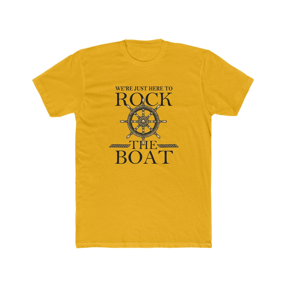 We Just Here To Rock The Boat Deluxe Unisex Shirt