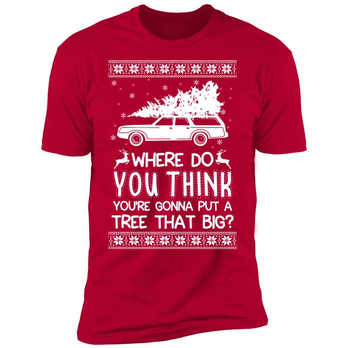 Where do you think you&#39;re gonna put a tree that big?