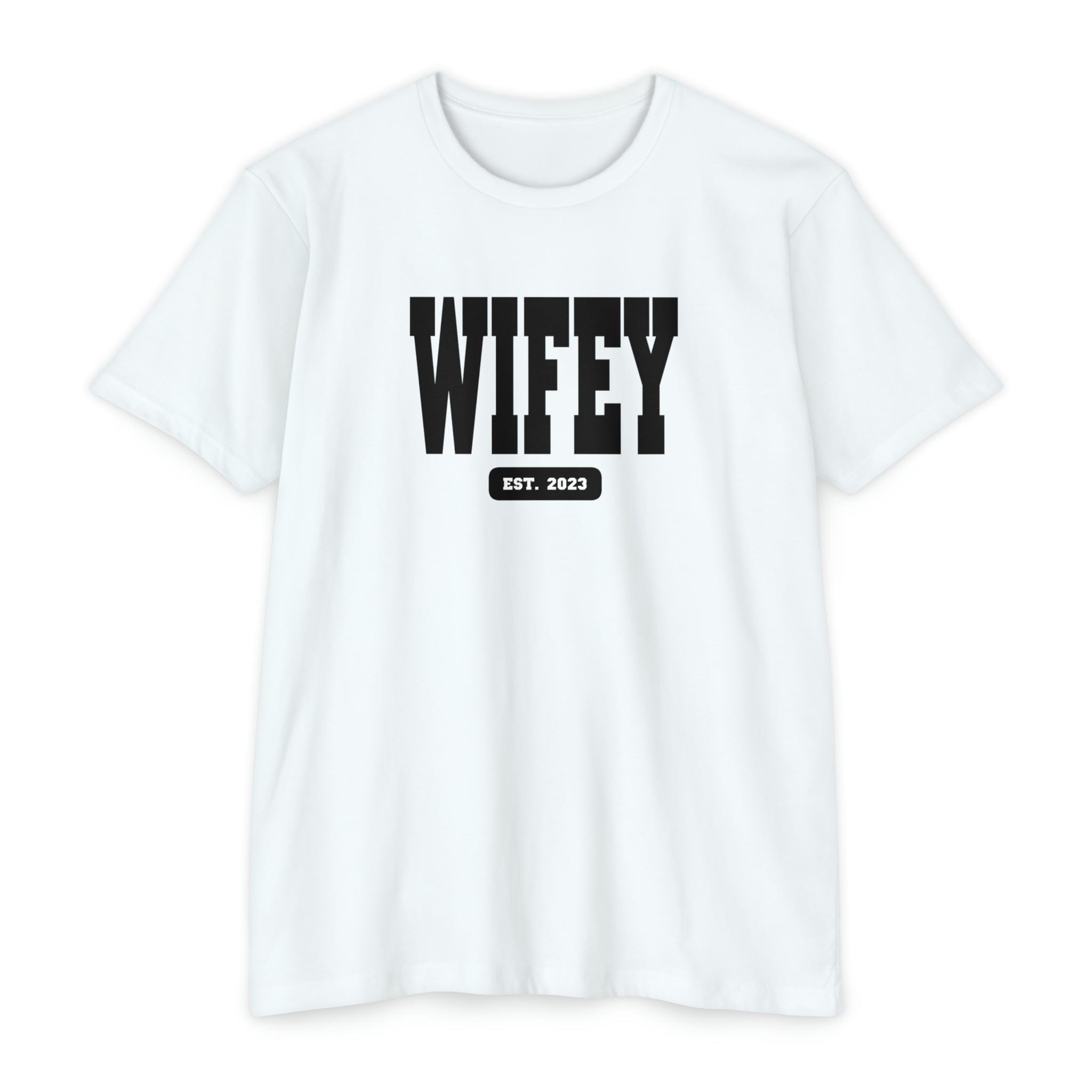 Wifey EST 2023 Unisex Jersey T-shirt