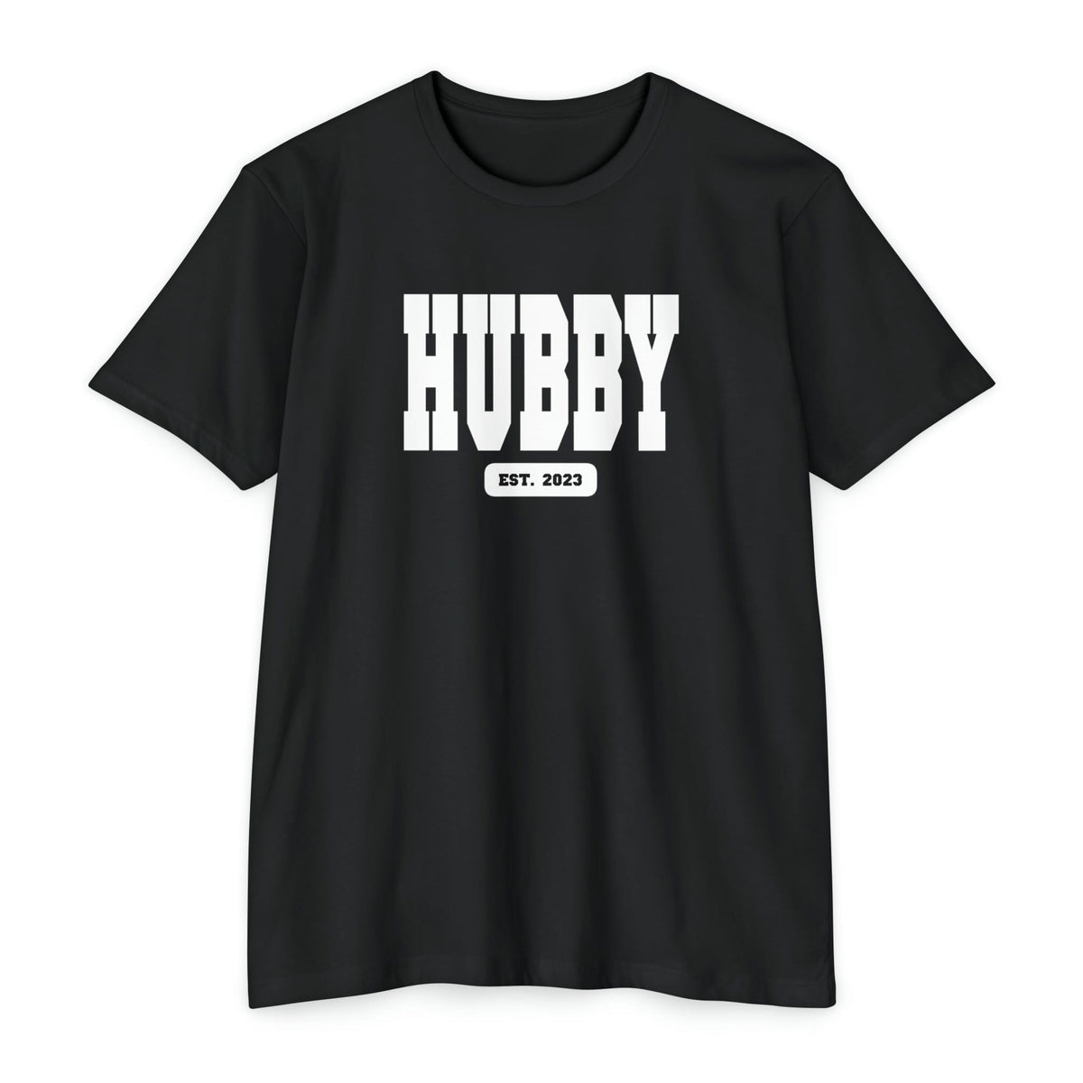 Wifey &amp; Hubby EST. 2023 Deluxe Tees